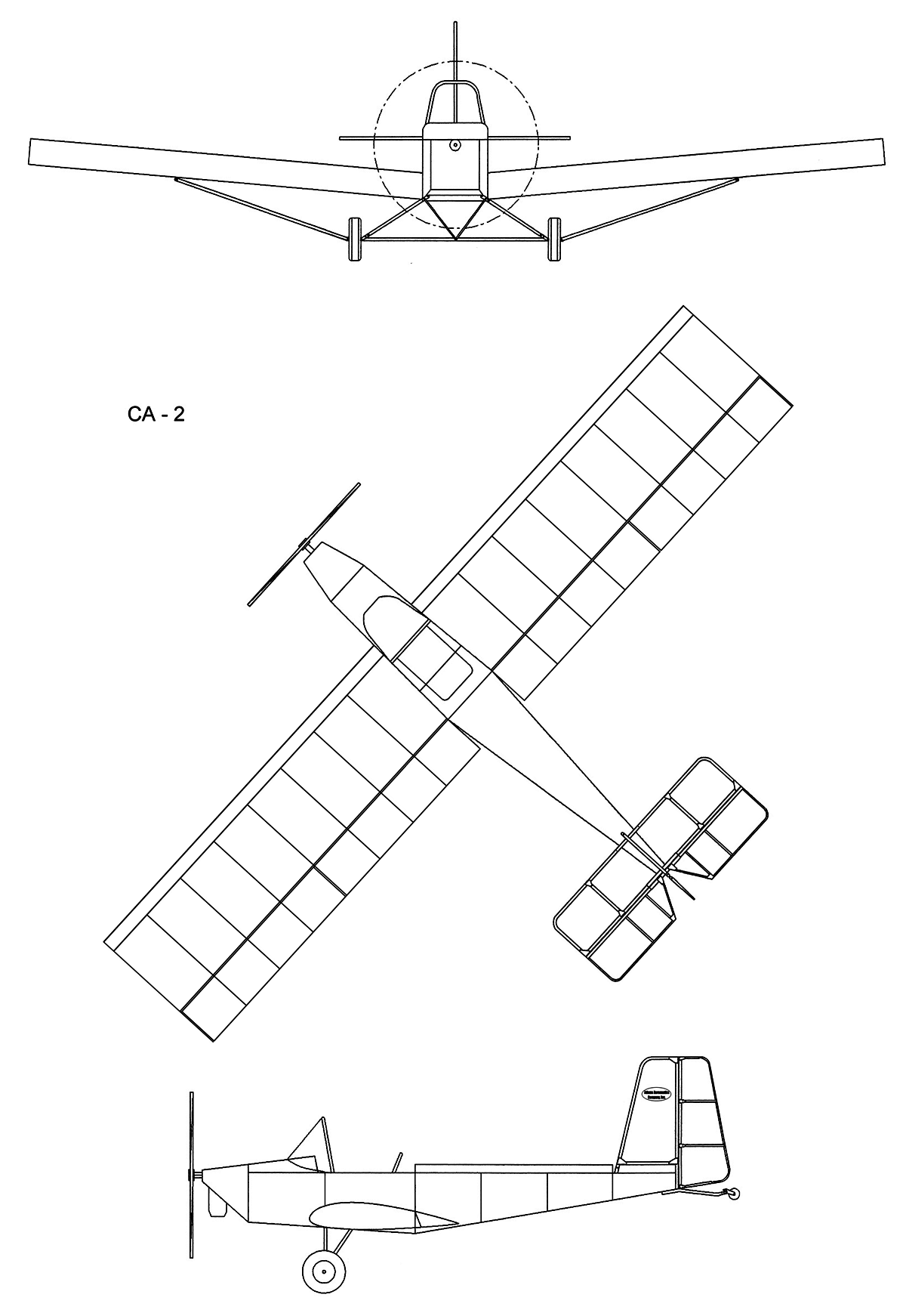 Adams CA-2 light aircraft
