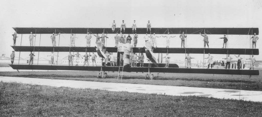 Caproni Ca.48 avión de pasajeros triplano