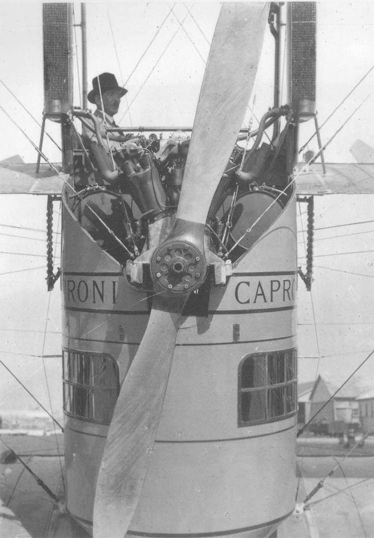 Caproni Ca.48 avión de pasajeros triplano