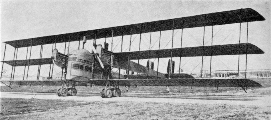 Caproni Ca.48 avión de pasajeros triplano