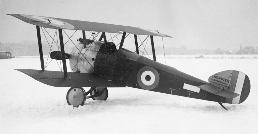 Sopwith F.1 Camel caza biplano