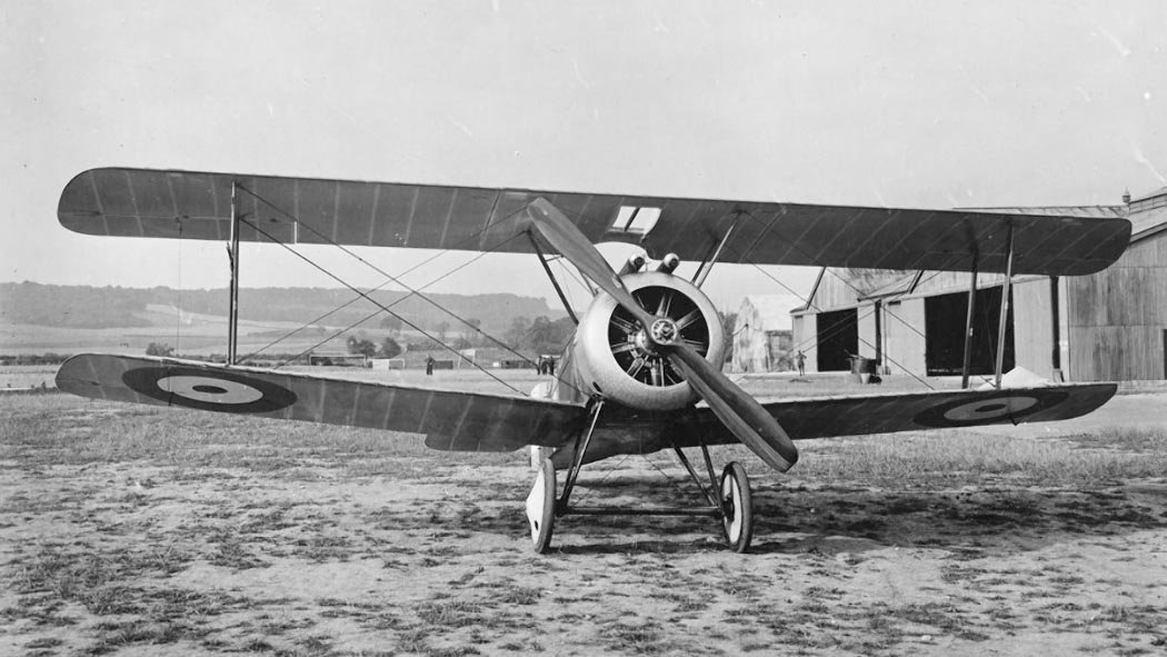 Sopwith F.1 Camel caza biplano