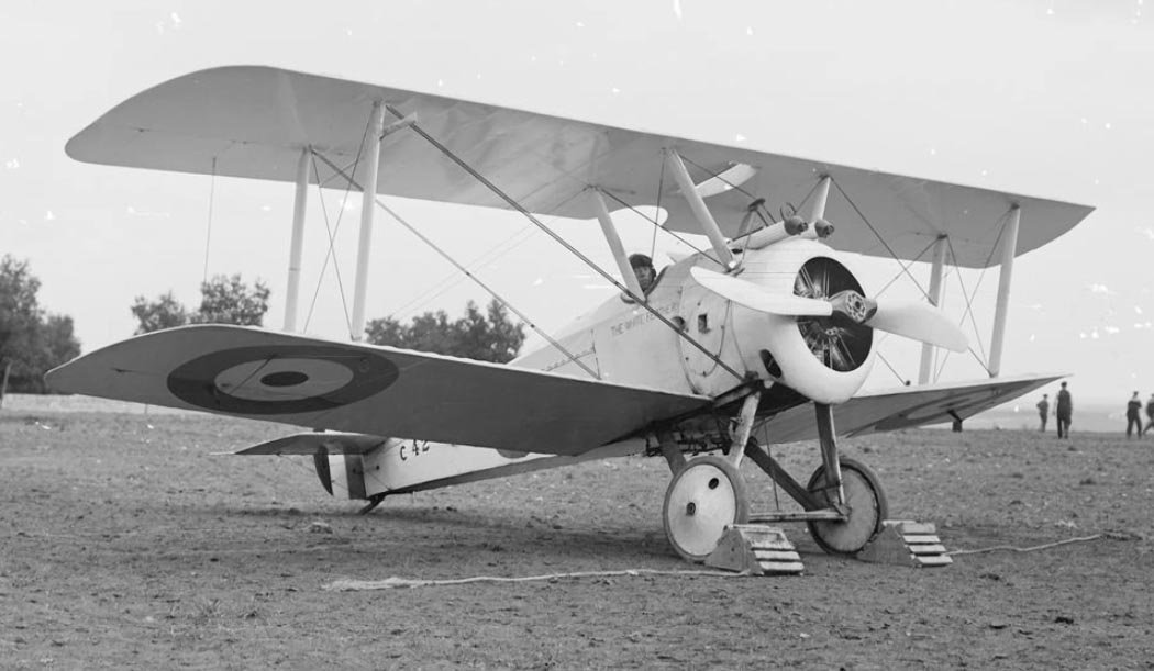 Sopwith F.1 Camel caza biplano