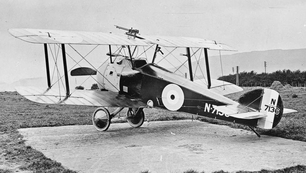 Sopwith F.1 Camel caza biplano