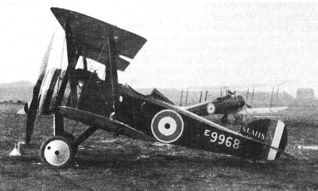 Sopwith F.1 Camel caza biplano