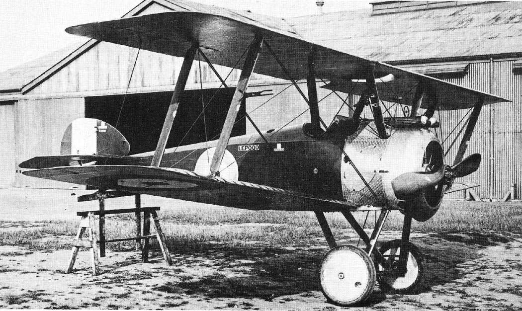 Sopwith F.1 Camel caza biplano