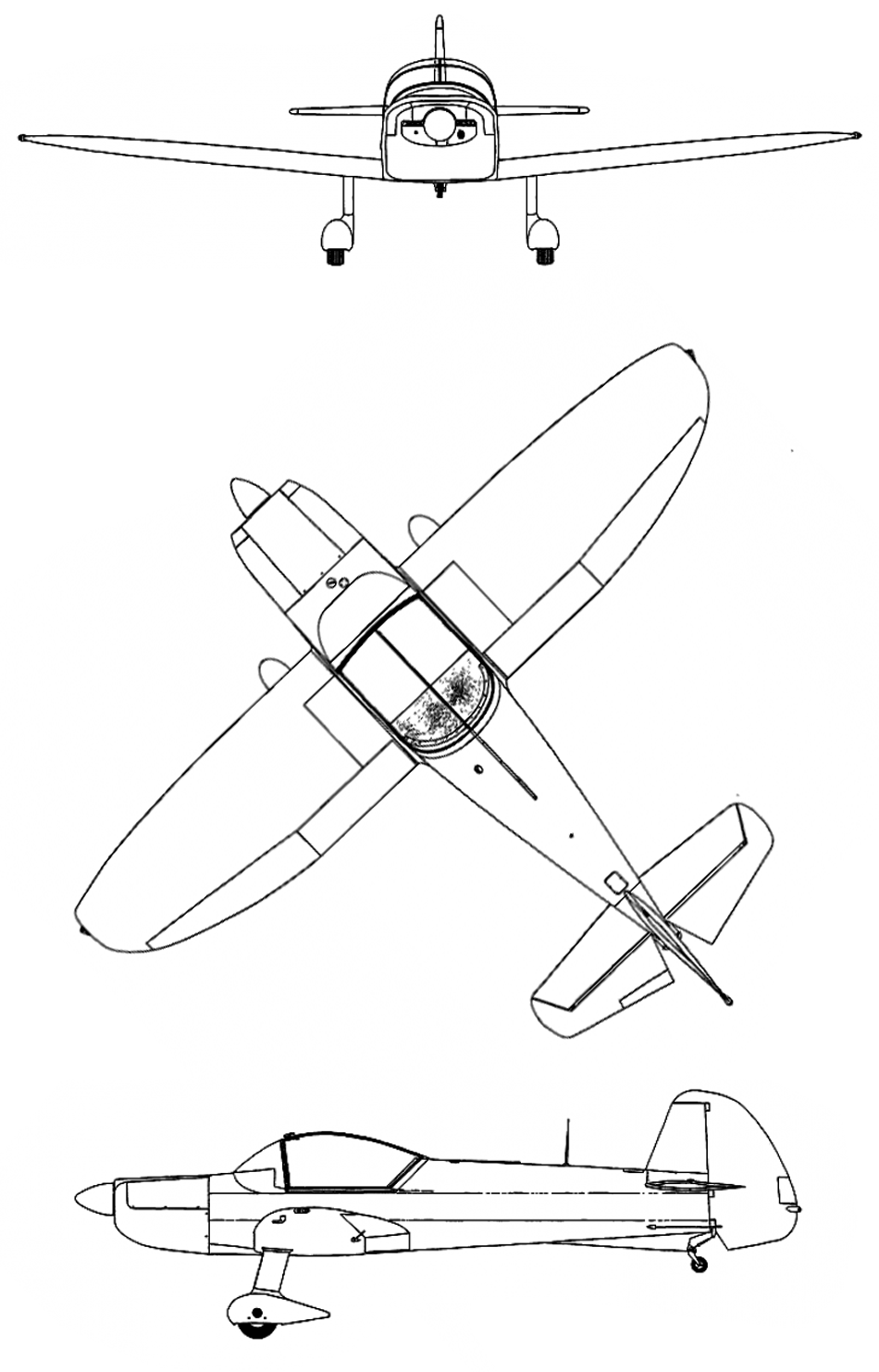 Mudry CAP.10 B aerobatic aircraft
