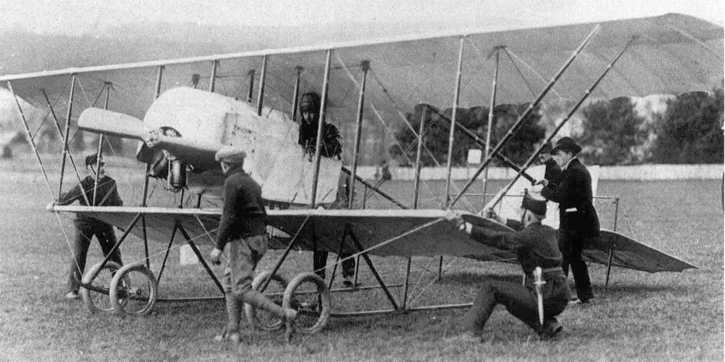 Caudron G.III avión de reconocimiento