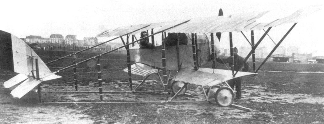 Caudron G.III avión de reconocimiento