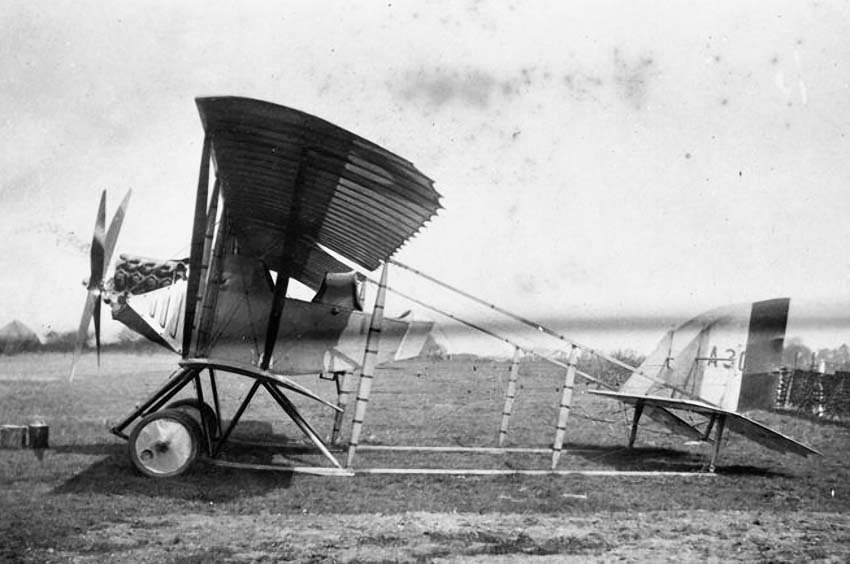 Caudron G.III avión de reconocimiento