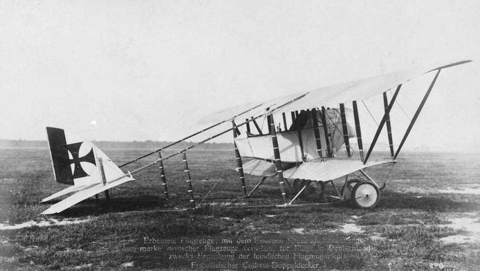 Caudron G.III avión de reconocimiento