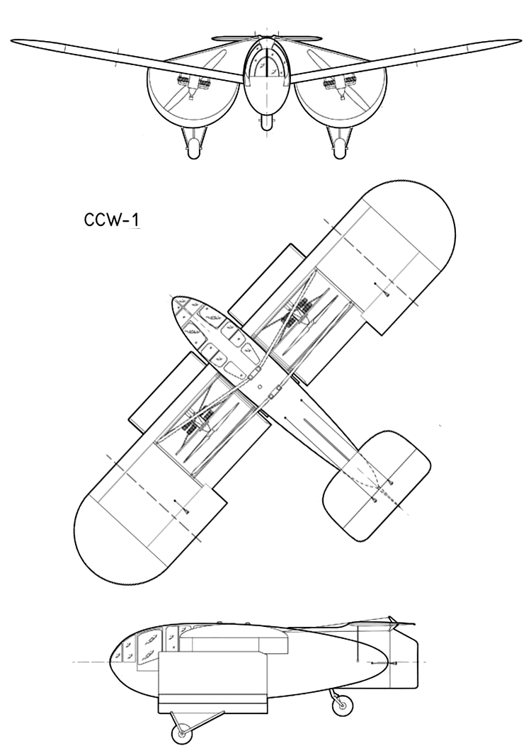 CCW-1(2) Custer Channel Wing