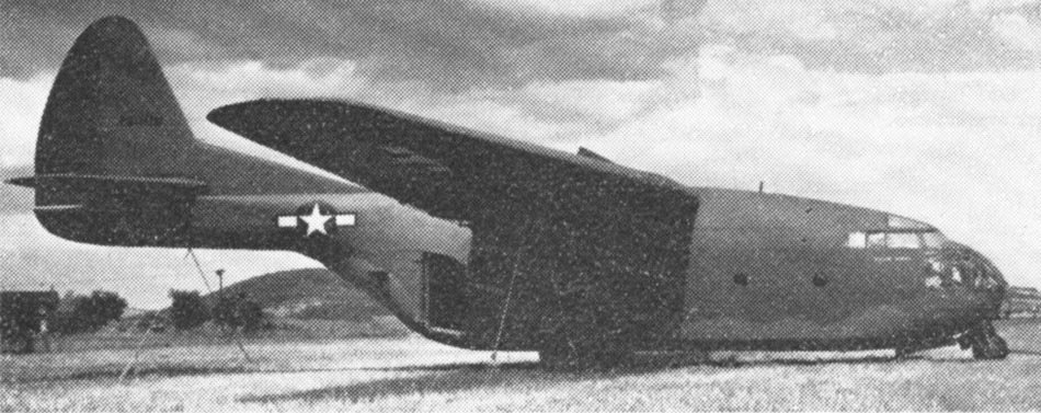 CG-10 Trojan Horse planeador de transporte