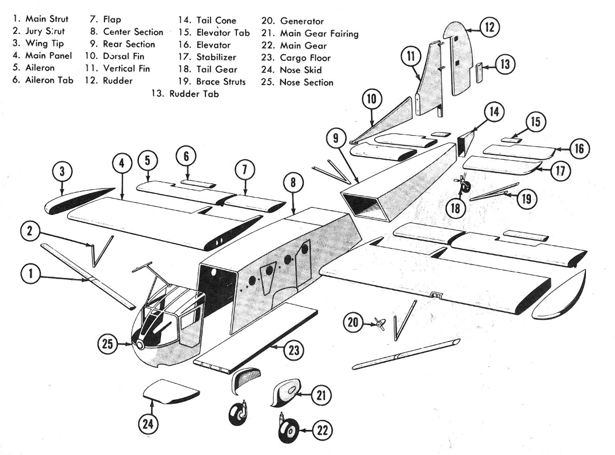 Waco CG-15 planeador de carga