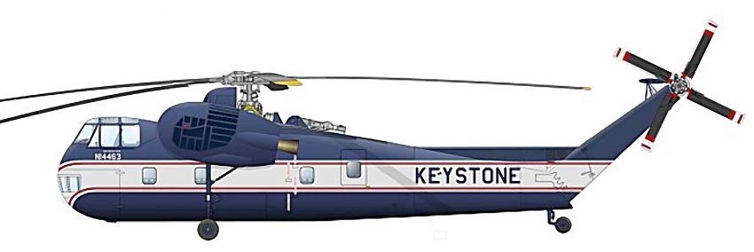 CH-37 Mojave helicopter