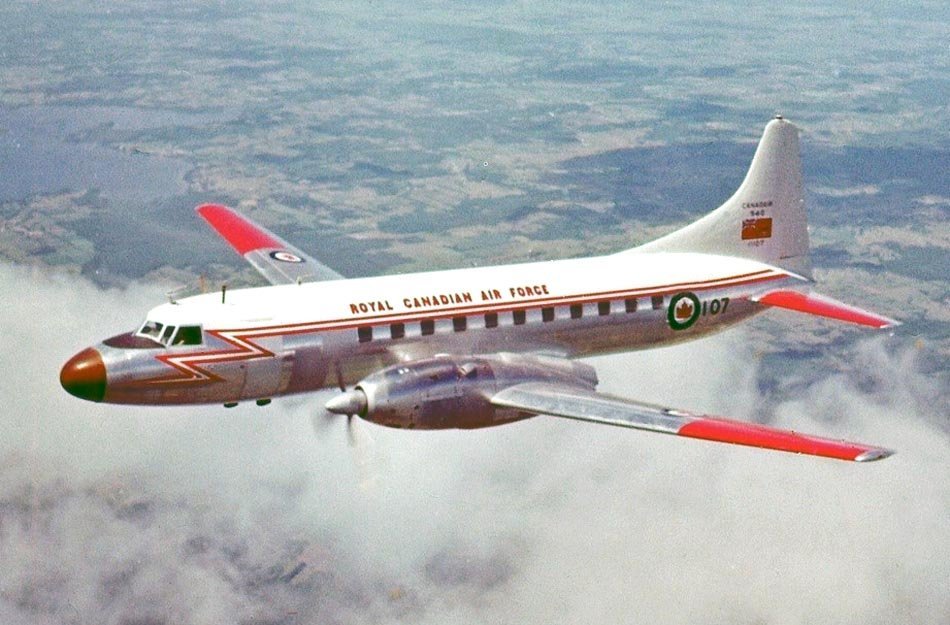 Canadair CL-66 Cosmopolitan turboprop aircraft