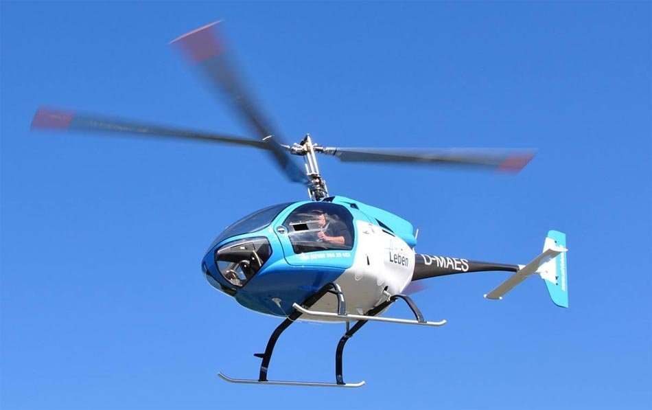 CoAX 2D helicóptero ligero